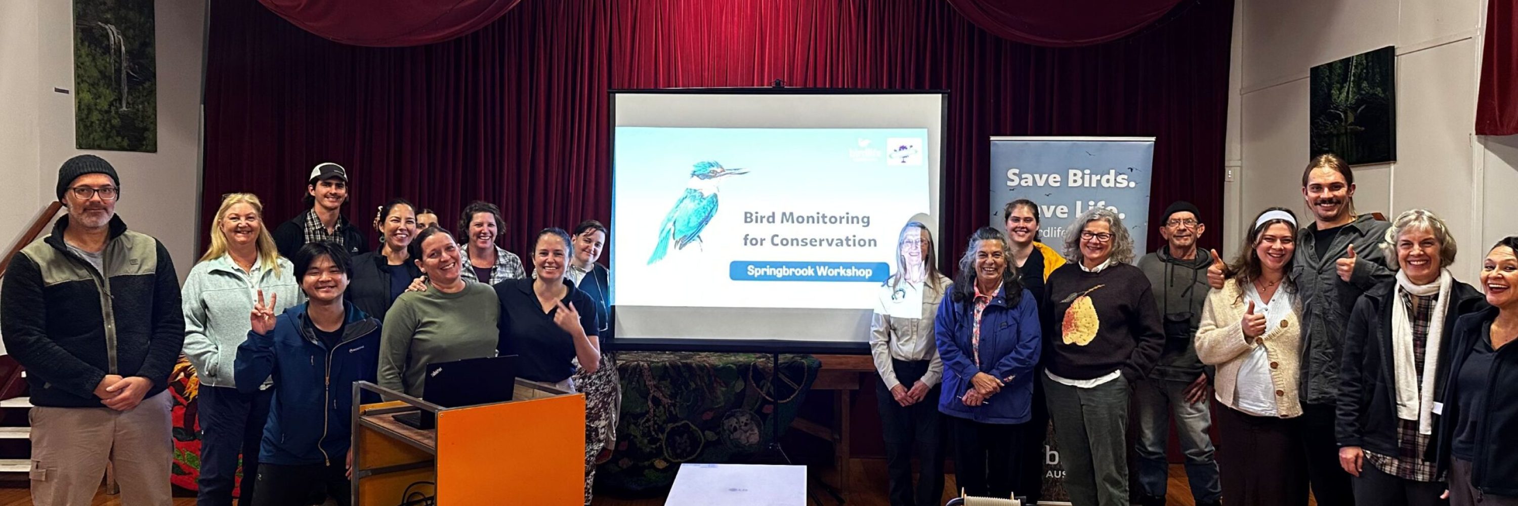 Birdata Workshop - Springbrook, Qld